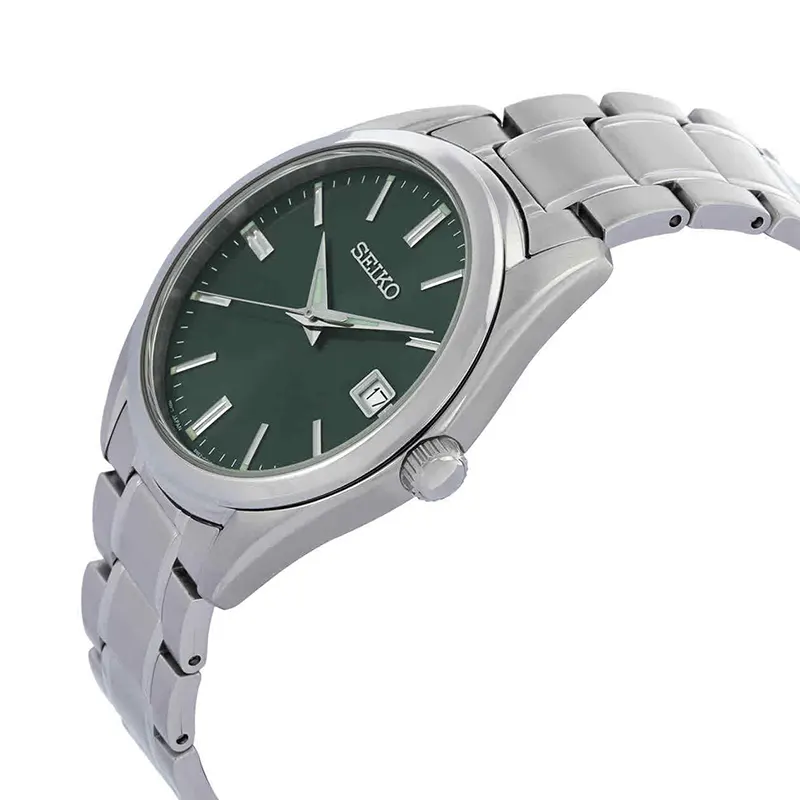 Seiko Classic Analog Green Dial Men's Watch- SUR527P1